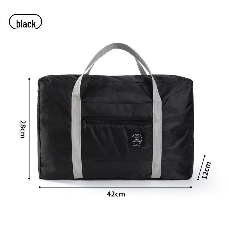 

Large Capacity Foldable Travel Bag for Business Trips and Storage чёрный