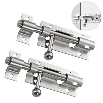 Nerezový zámok na dvere so závorou Odolné západky dverí Zámok na okno proti krádeži Domáce kovanie