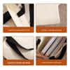Student One-Shoulder Portable Canvas Bag for Shopping