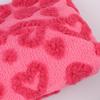 Plush Cute Love Makeup Bag Portable Skincare Product Lipstick Storage Bag Hand-Held Inner Bag Korean Brush Pencil Cases