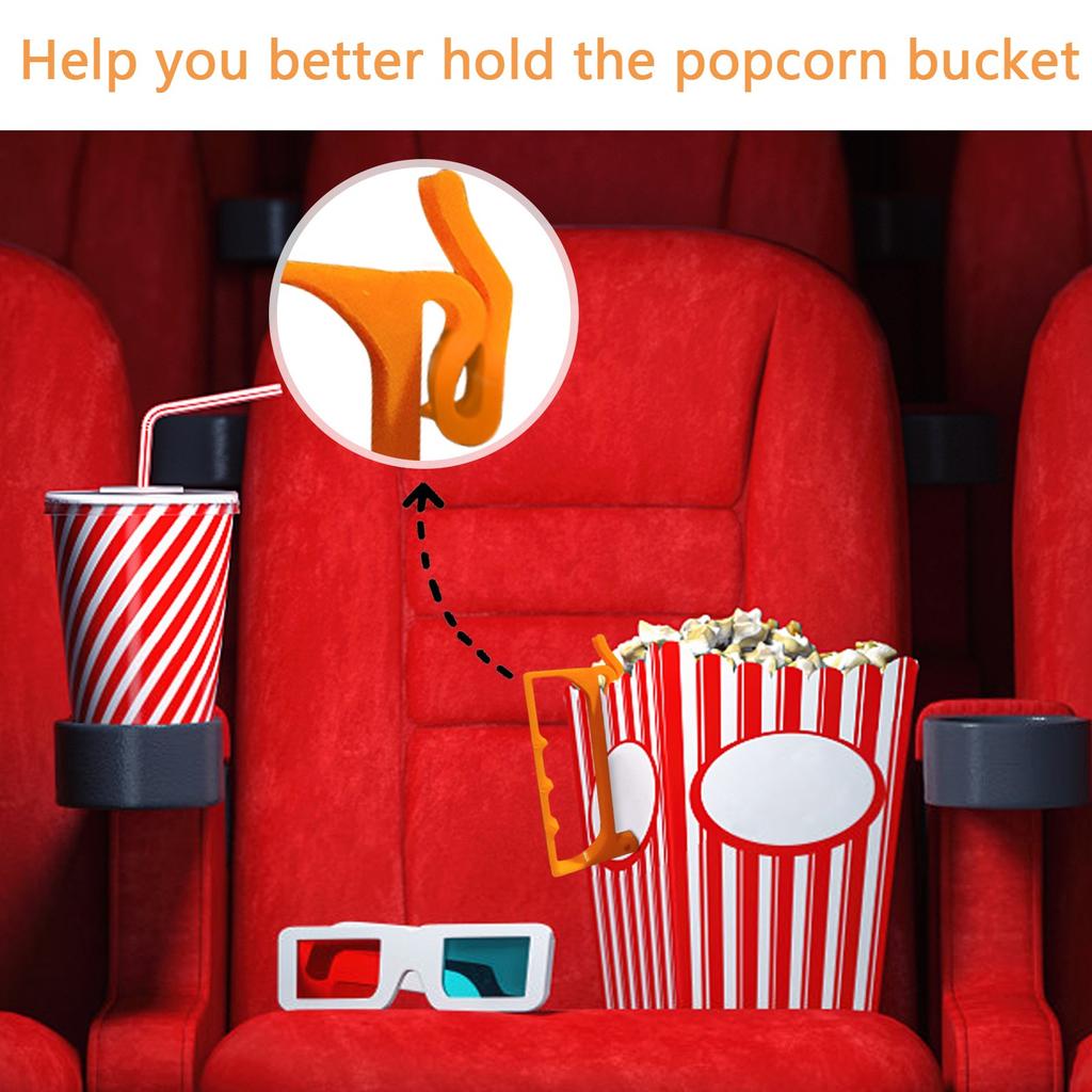 Popcorn Eimer Griff Bequemer Griff für Kinoeimer