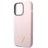 Guess Guhcp14Lsltgu Iphone 14 Pro 6,1 Fioletowy/Purple Hardcase Silicone Triangle