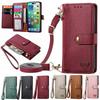 Leather Wallet Case For Samsung Galaxy A14 A24 A34 A54 A13 A23 A33 A53 A12 A22 A32 A52 A72 Coin Purse Cards Solt Holder Cover