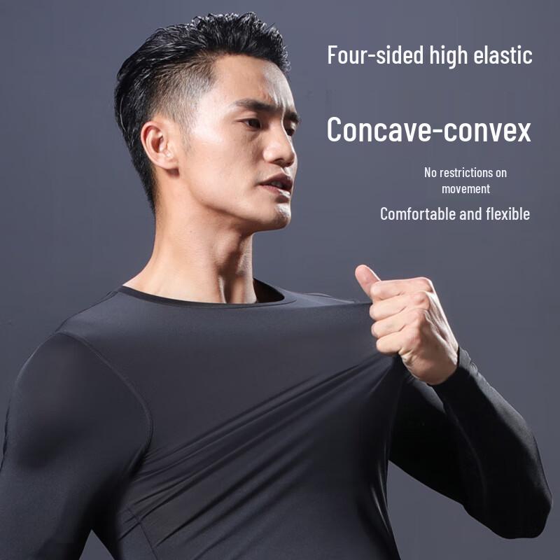LI-NING Long Sleeve Compression Sports Baselayer