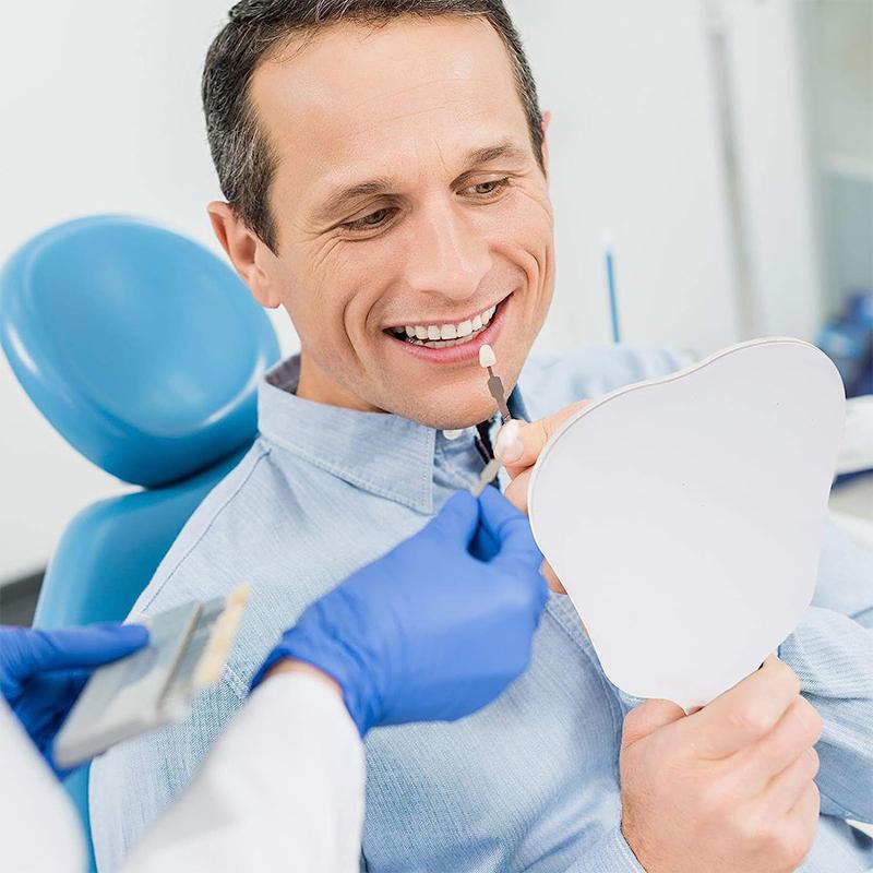 Mini Fan-Shaped Handheld Makeup Mirror Fan Shape Makeup Vanity Mirror With Handle Hand Mirror Spa Salon Compact Mirrors