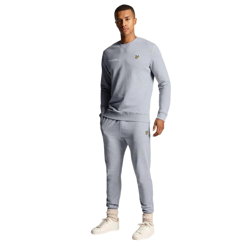 Lyle & Scott Mens Ordinate Logo Cotton Sweatshirt