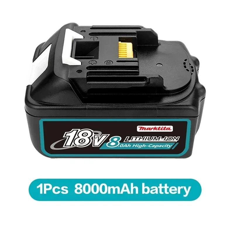 BL1860 pour batterie Makita 18 V Batterie rechargeable 18650 Cellule lithium-ion adaptée à l'outil électrique Makita BL1860 BL1830 LXT400