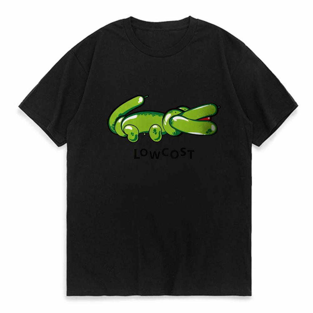 

Mens Joke The Lowcost Printed TShirt Cotton Funny Graphic Tees for Women Summer Tops Casual Streetwear 4XL