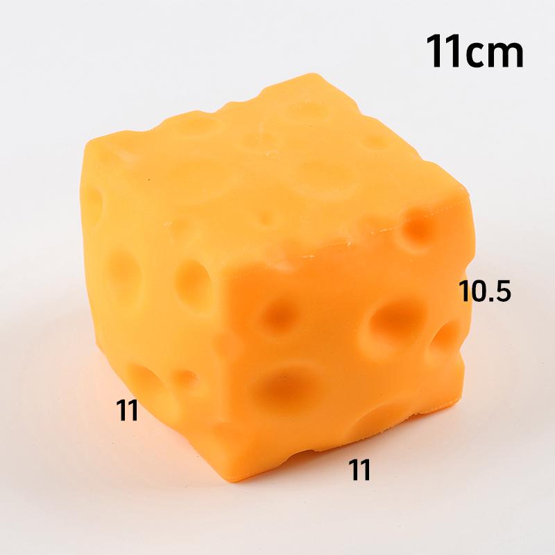 Jumbo ostekubbe Stressball Formbar Langsom Tilbakefjærende Klemball Asmr Sensorisk Anti-Stress Fidget Voksne Barn Gaver Hjemmeinnredning