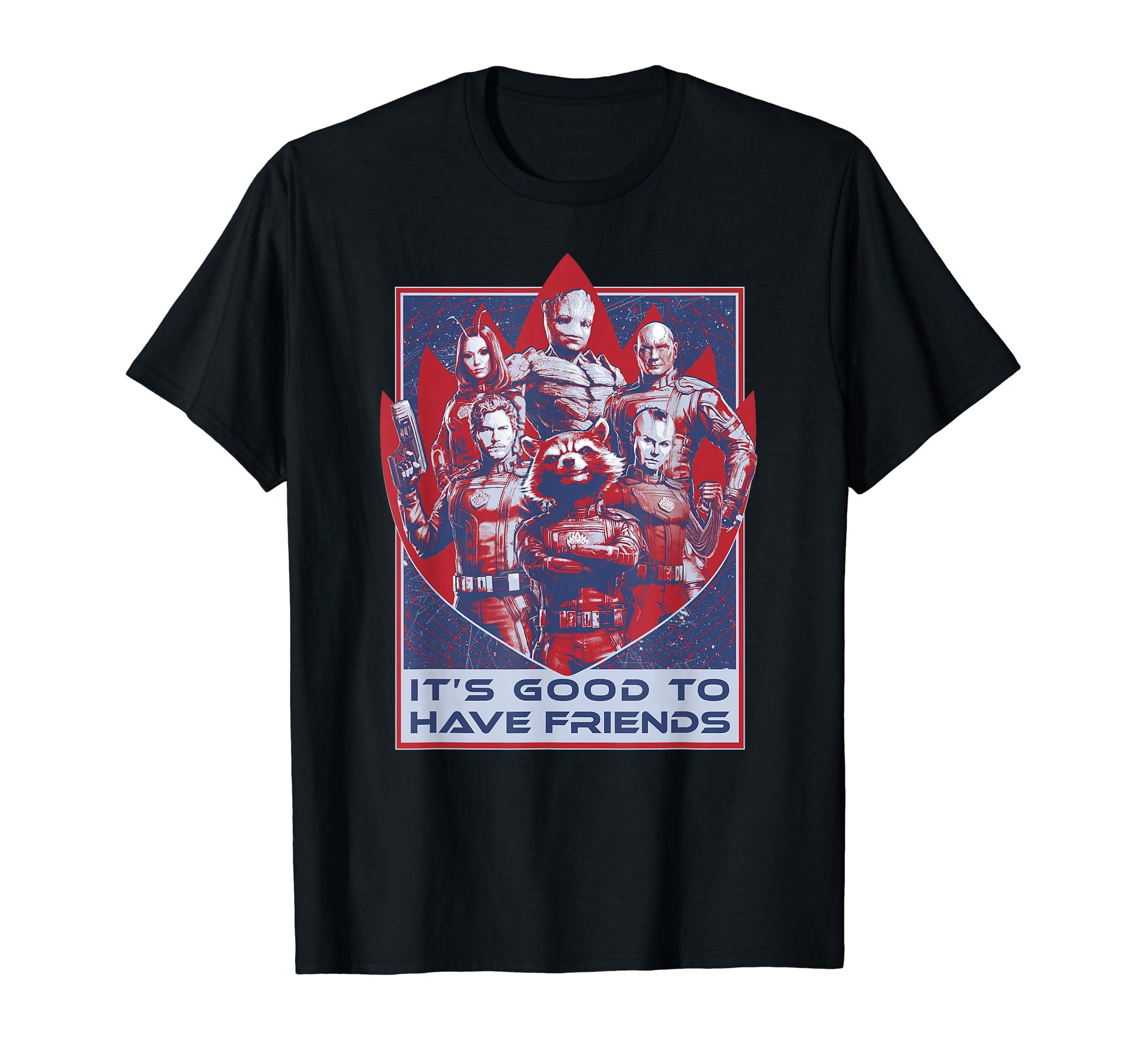 

Marvel Guardians of the Galaxy Vol. 3 I Have Friends T-Shirt