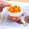 WORTHBUY Mini Plastic Sealed Food Fresh-keeping Box Refrigerator Food Storage Container Reusable Round Fruit Snack Box With Lid