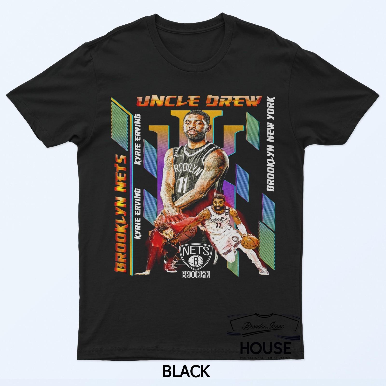 Uncle Drew Style NY Hoops Abstract Player T-Shirt XXXXL