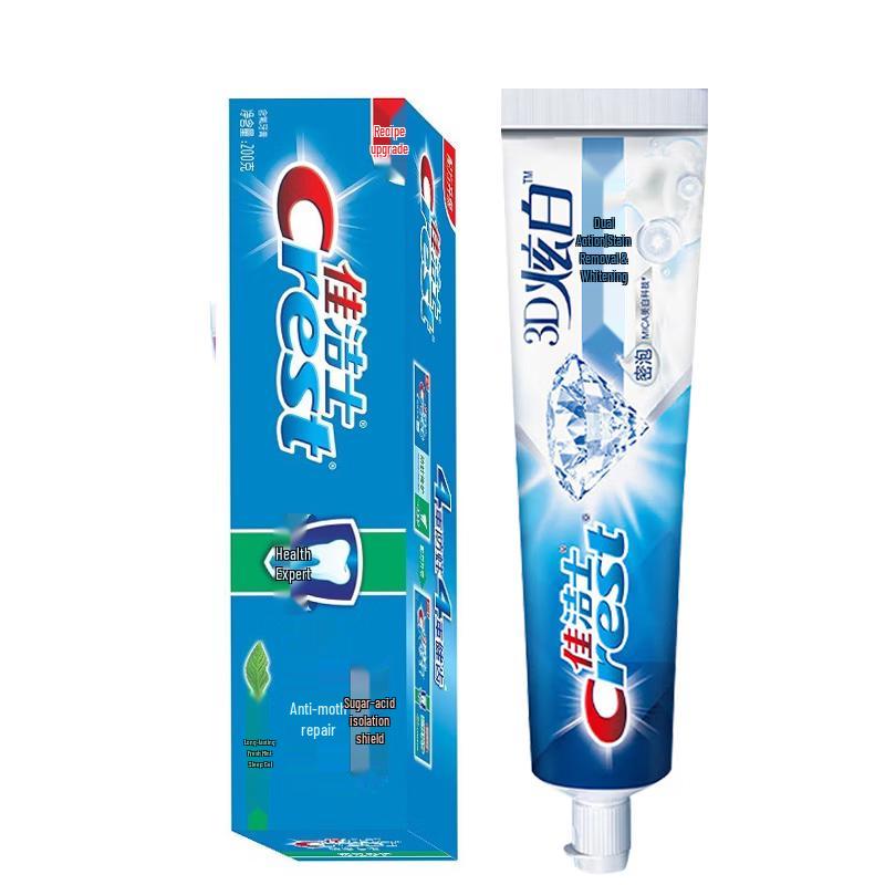 Crest Toothpaste Combo: Anti-Cavity & 3D White
