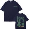 Rapper Frank Graphic T-shirts Hip Hop Ocean Album T Shirts Blond Fashion Oversized Men's Cotton Tshirt Male Vintage Streetwear
