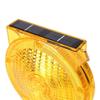 Lampe de chantier - SOLAR BLINK ROAD - Clignotant LED rechargeable - Panneau solaire - Autonomie 90h