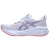Asics Novablast 5 Comfortable Soft Cushioning Breathable Support Casual Running Shoes Men Sneakers White Purple 1011C139-500