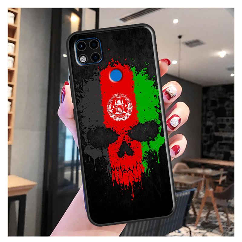 

Афганский флаг Афганистана баннер для Redmi 10 чехол для Xiaomi Redmi Note 11 Pro 8 9 10 Pro 8T 9S 10S 9A 9C 9T чехол Fundas Redmi 7A
