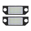 1 Pair LED License Plate Lamp For Ford Mondeo III