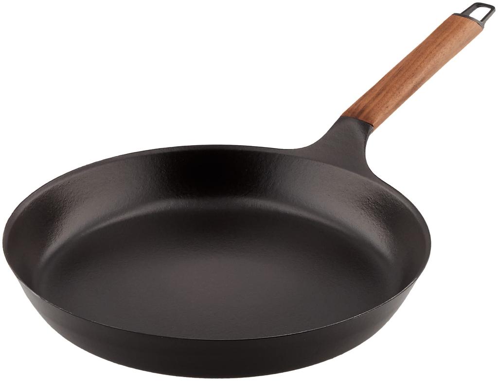 Vermicular Frying Pan 28cm Walnut Compatible Cast Enamel Gas/IH FP28-WN