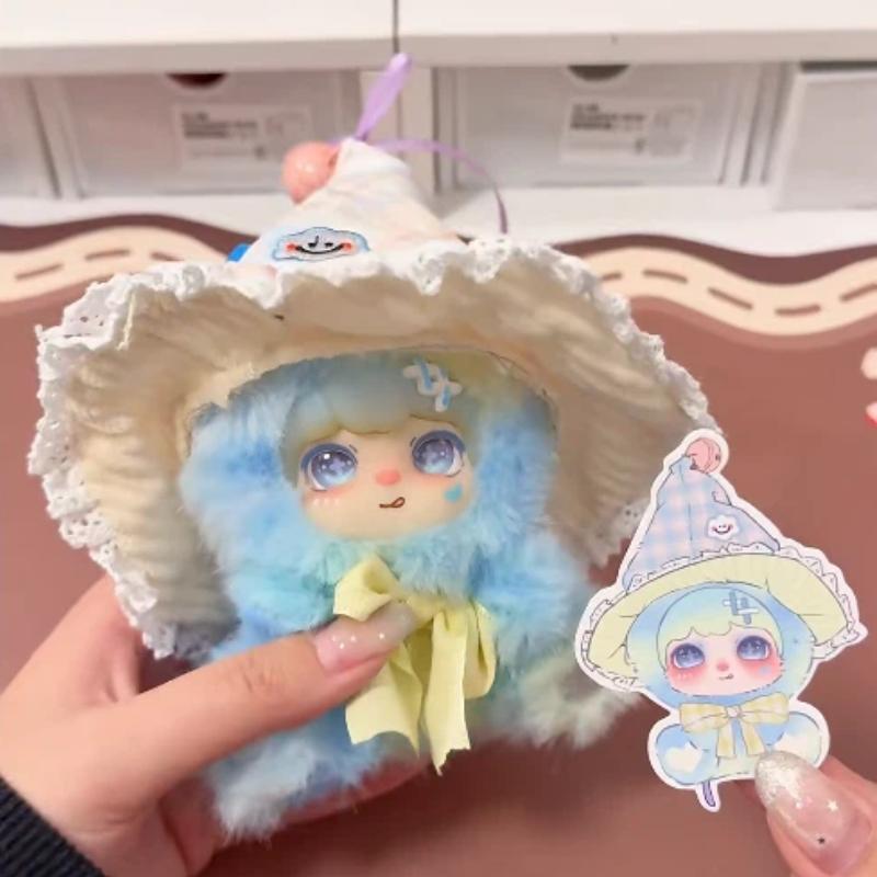 LOKIKI Waiting for the Wind Series Plush Vinyl Face Cute Trendy Surprise Room Decoration Birthday Gifts Toys