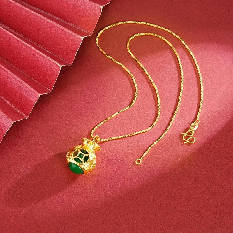 Lucky Bag Gourd Women's Retro National Fashion Jewelry Necklace Pendant