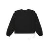 (WMNS) Converse Long Sleeve Jersey Crew Asia Sizing 'Black' Women's 10022827-A01