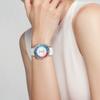 Seiko Prospe 200m Waterproof Solar Quartz Movement Silicone Strap Watch 38.7mm Women's Watch SUT411P1