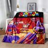 Digital Circus Blanket Warmthful Decor Suitable for Couch Seaside Bedding Four Seasons Universal Modern Style Perfect Gift for Relatives and Friends