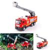 Fire Truck Toy With Alloy Material And Pullback Control For Kids Playroom