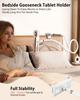 Oatsbasf Gooseneck Tablet Stand Holder Clip Phone Stand with Adjustable Flexible Long Arm for Bed Lazy Bracket 4.7-13" for iPad