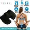 Memory Foam Chair Seat Cushion With Orthopedic Design For Coccyx Pain Relief And Posture Support