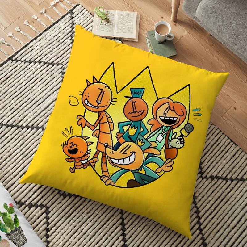 Federa Cuscino Cartone Animato Dogman Dog Man Cuscino Quadrato Camera da Letto Divano Comfort Tempo Libero Cuscino Auto Soggiorno Decorazione Casa