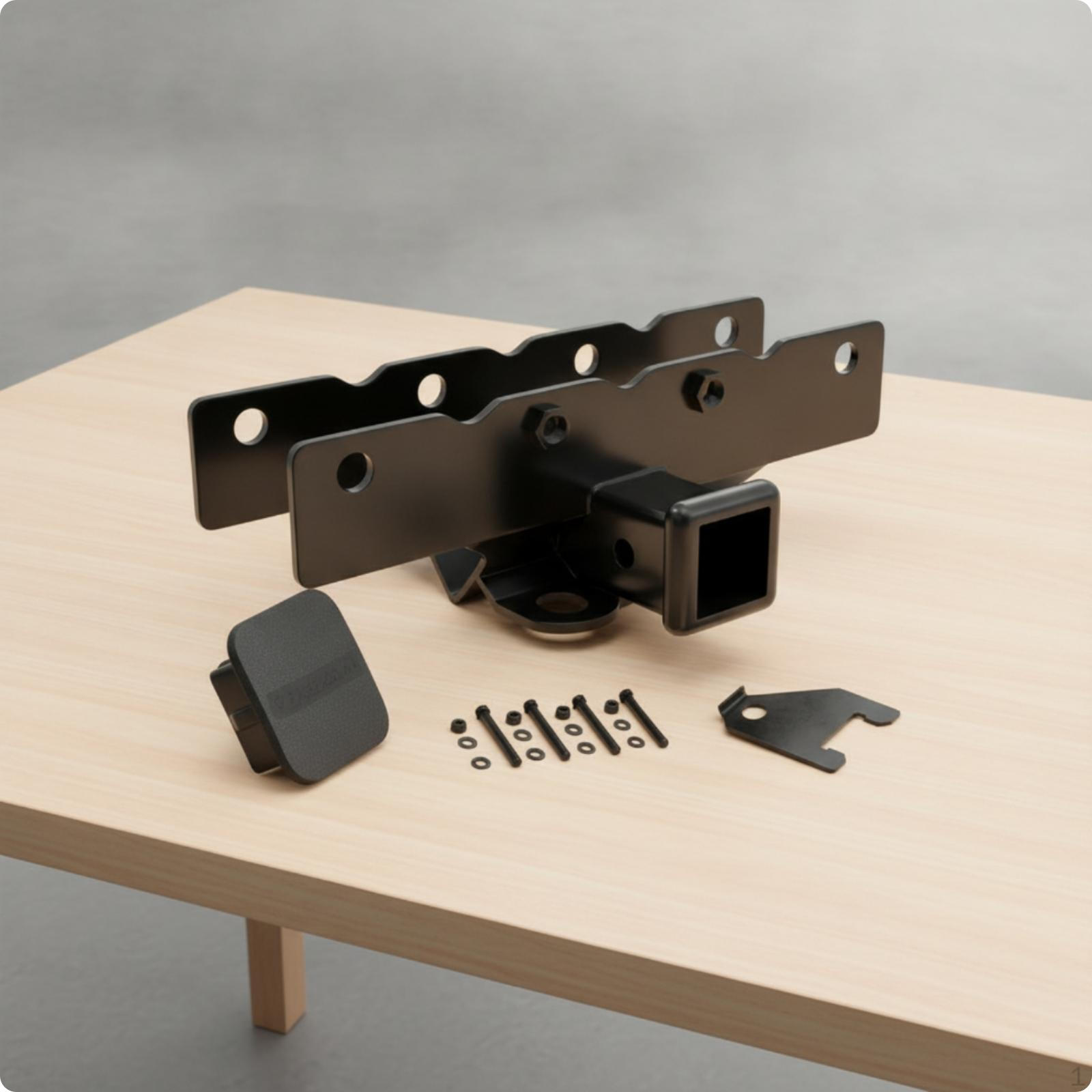 2-Inch Hitch Receiver Adapter Rugged Tow