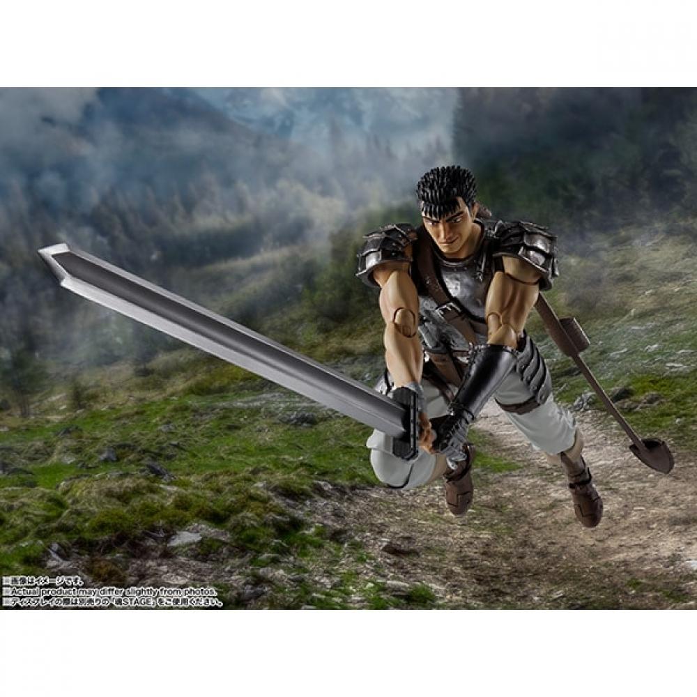 Bandai Spirits S.h.figuarts Berserk Guts  Band Of The Hawk  [painted Action Figure Approx. 160mm]
