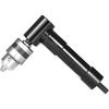 Weytoll Right Angle Drill Attachment, Cordless 90 Degree Drill Adapter,3/8" Chuck and 8mm Hex Shank, Cordless Right Angle Drill Attachment Adapter,