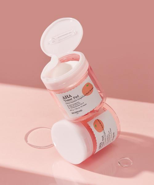 SKINFOOD Pink Grapefruit AHA Toner Pad 70ea NONE