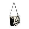 Large-capacity Relaxed Fabric Cat Shoulder Crossbody Bag with Design Appeal