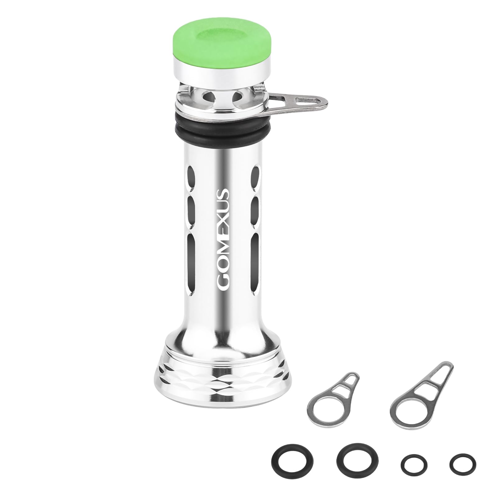 

Gomexus R4 Reel Spinning Reel Compatible with and Vanquish with Weight and Easy for Light and Lure Fishing Stand, 50mm, Glow-in-the-Dark Tip,