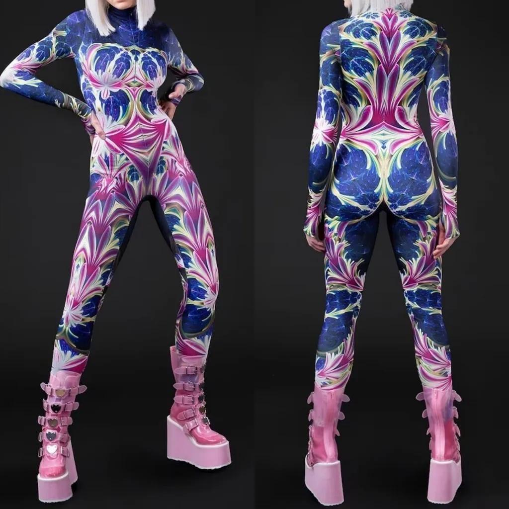 3D Digitaldruck Bühnenkostüme für Erwachsene Halloween-Event Karneval Mottoparty Cosplay Kostüm Rollenspiel Spiel Anzug