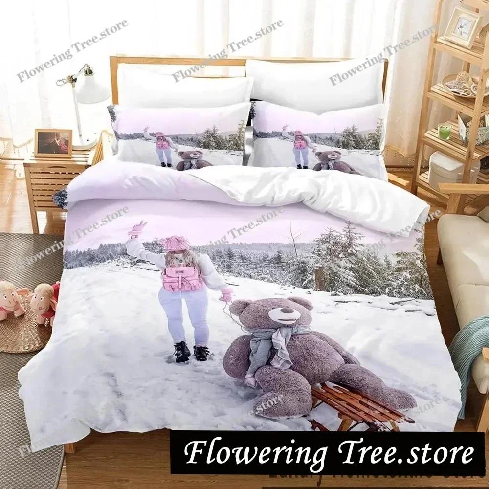 3D Tisk Rebekah Wing Ložní Souprava Chlapci Dívky Twin Queen King Size Povlak na Peřinu Povlak na Polštář Postel Chlapci Dospělí Domácí Textil