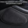 Coussin de Genou en Cuir pour Voiture Confortable Universel Support de Cuisse Coussin en Mousse à Mémoire de Forme Coussin Souple pour Jambe Genou Accessoires d'Intérieur