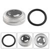 Sight Glass Rubber Gasket Silver 1pcs ABS Brake Master