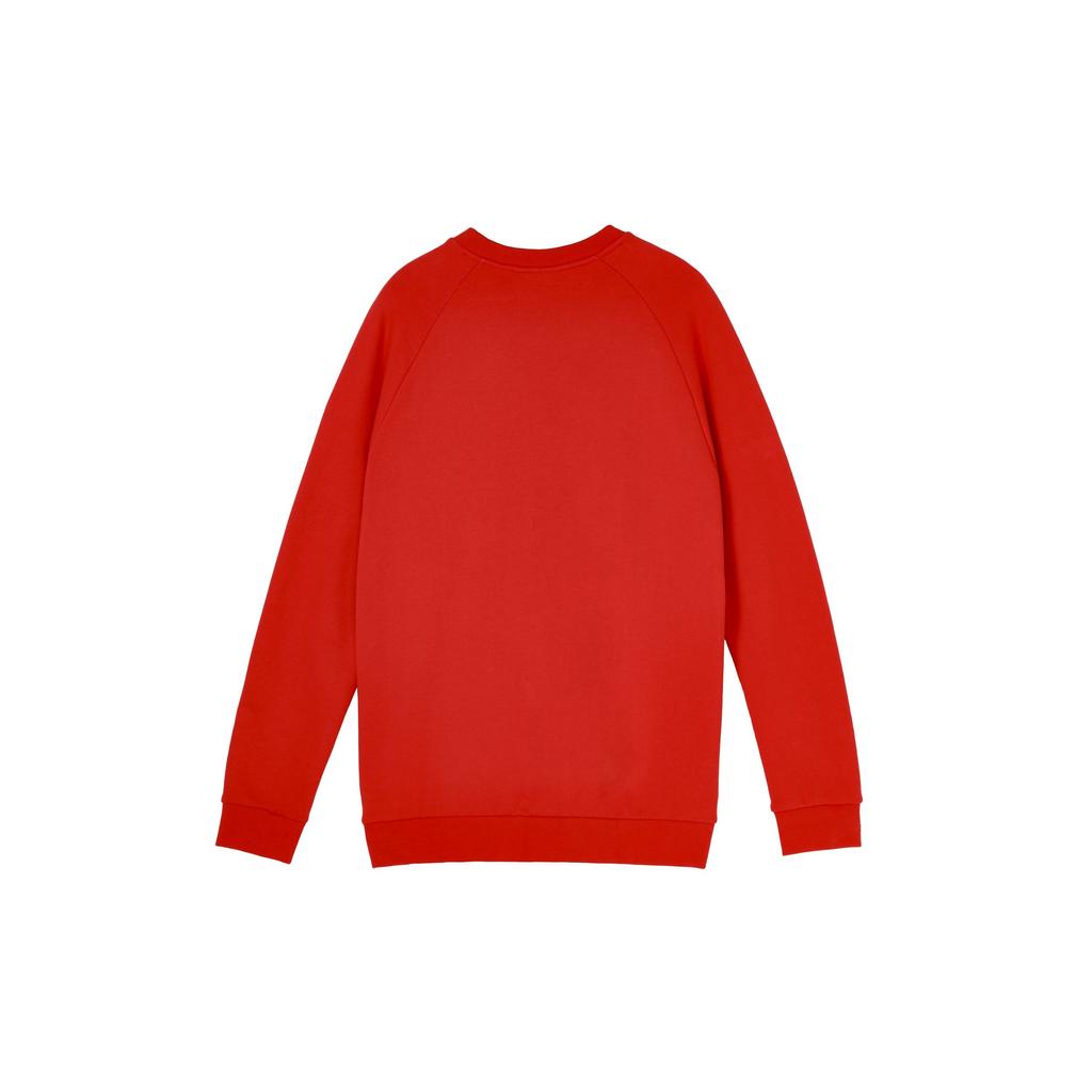 Adidas Originals Trefoil Crew Neck Sweatshirt Men Sweatshirt Red FM3781