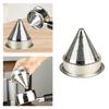 Portable Pourover Coffee Filter Funnel with Double Layer Screen for Travel Office Home Use Stable Base Prevent Spill