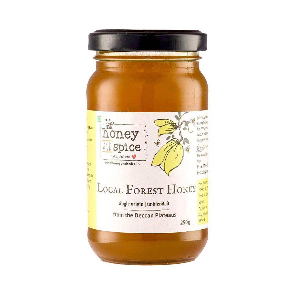 Honey and Spice Local Forest Honey Single Origin Unblended from Deccan Plateaus