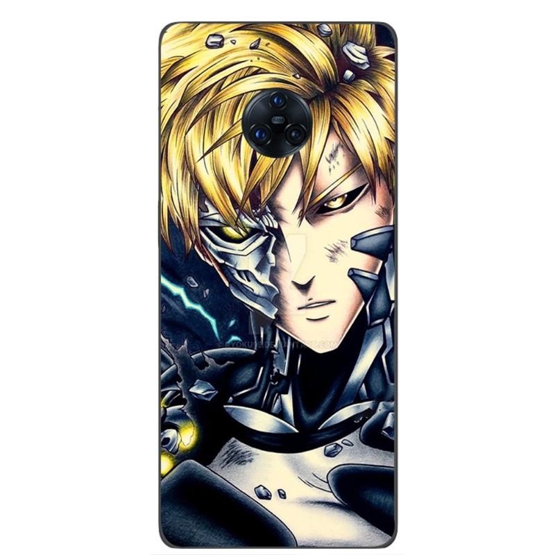 כיסוי טלפון One Punch Man גנוס עבור VIVO Y95 Y93 Y31 Y20 V19 V17 V15 Pro X60 NEX כיסוי טלפון שחור רך