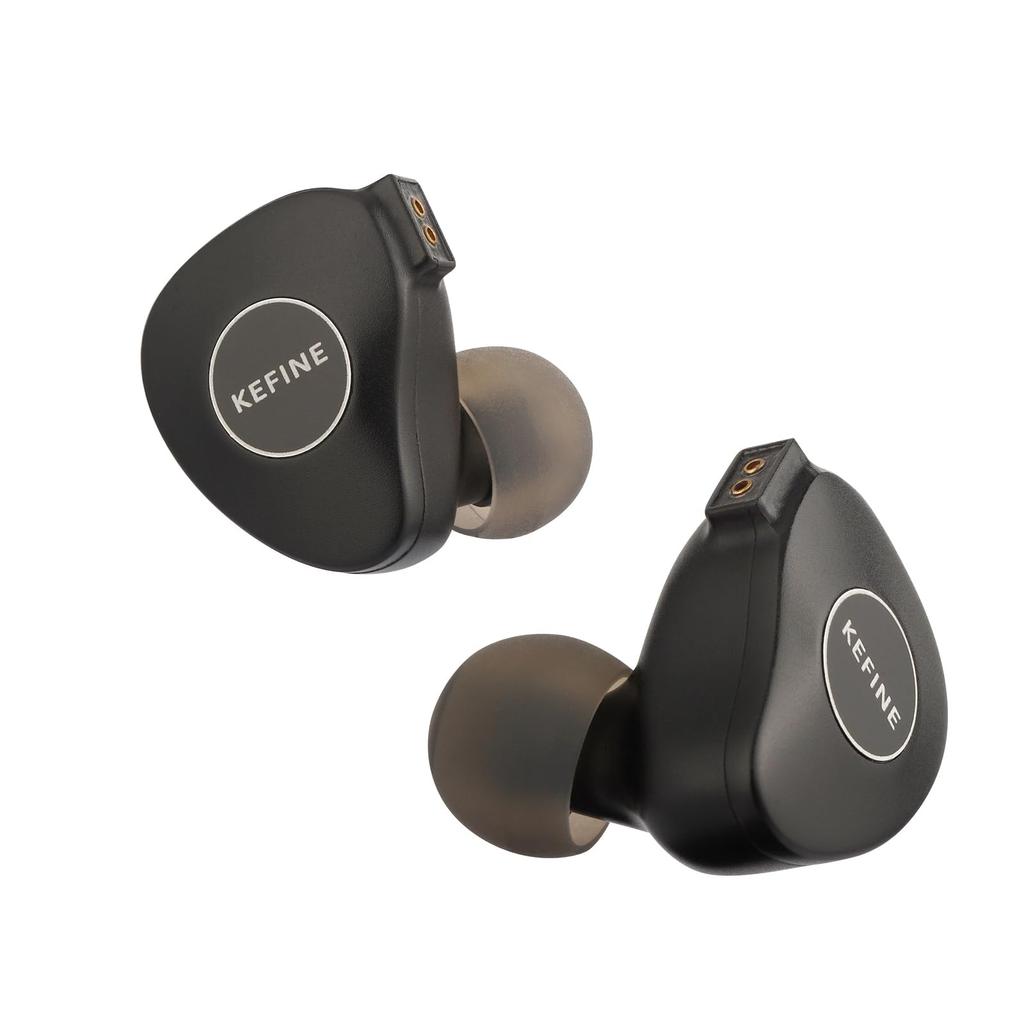 LINSOUL KEFINE Klanar In-Ear Earphones with 14.5mm Planar Drivers, 3.5mm4.4mm Plug & 0.78mm 2-Pin Connector, Re-cableable Design, Ergonomic Design,