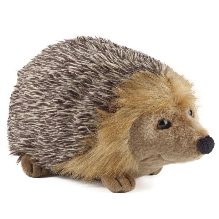 Plush Toy - Living Nature - Hedgehog - 23 Cm - Brown - for Children from 3 Years Old