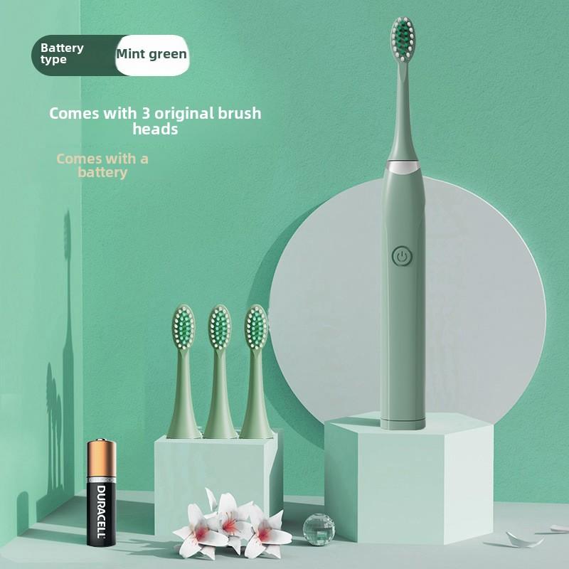 Sonic Household Electric Toothbrush Household Vibration Waterproof Electric Toothbrush Rechargeable Toothbrush Head