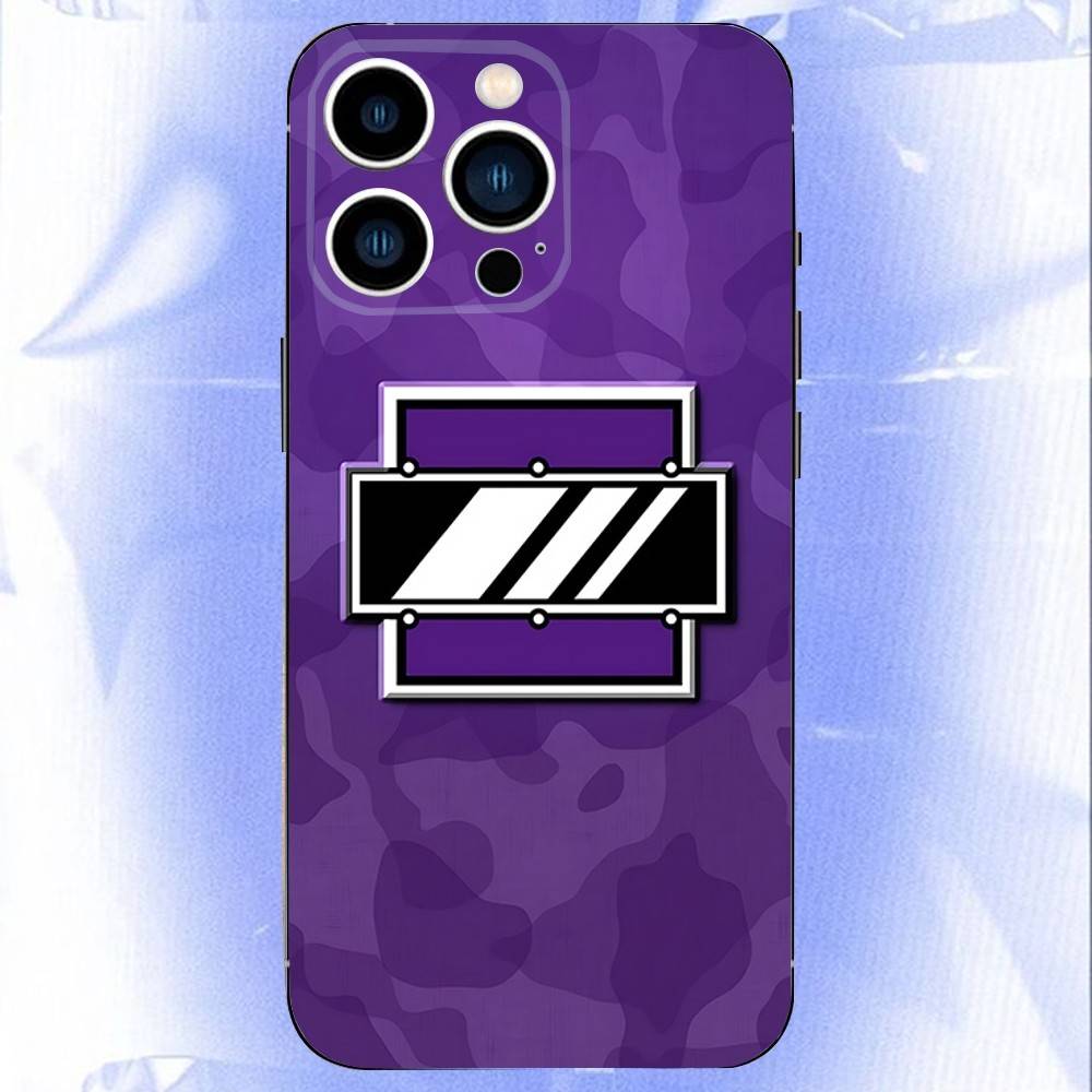 Pouzdro na telefon Rainbow-Six Siege Pro iPhone 16,15,14,13,12,11,Mini,Pro,SE,MAX Bílé Matné Nárazuvzdorné Kryt